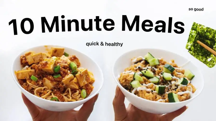 10 Healthy Meals You Can Make in 20 Minutes